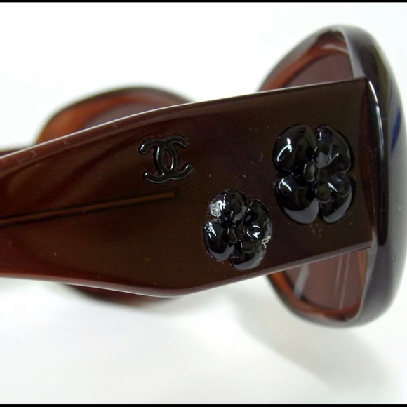 Chanel Camellia flower sunglasses - Picture 6 of 10